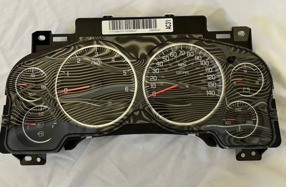 Cuadro de instrumentos Chevrolet Tahoe 2010-2014 piezas originales GM 22838434 Foto 4 de 4