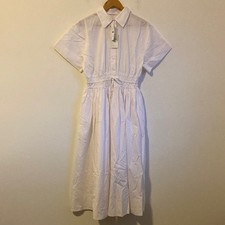 J. Crew Cerise shirt-dress in cotton in White Size 6