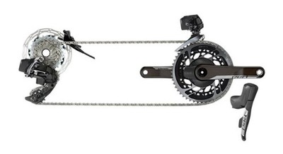 SRAM RED AXS D1 2X GROUPSET POWER 165mm 46/33T 10-33T CASSETTE | eBay