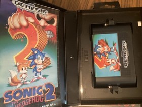 SEGA Genesis Console Bundle w/Controller + 8 Games and an Everdrive