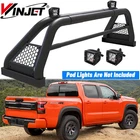 Adjustable Roll Sport Bar For 2001-2026 Nissan Frontier Truck Chase Rack Bed Bar