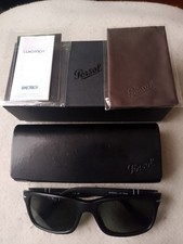 Persol Sunglasses  Black  Polarized  Never Worn. RRP £329.