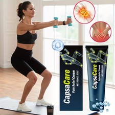 USA CapsaCare Neuropathy Massage Cream   Soothing Nerve Pain Relief 100g