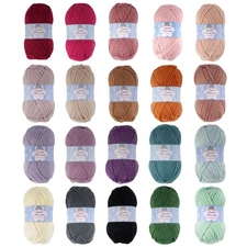 JubileeYarn Snow Blossom Yarn - DK Superwash Wool Yarn - 4 Skein Variety Pack...