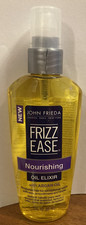 John Frieda Frizz Ease Nourishing Oil Elixir With Argan Oil 3 fl oz Old Stock 