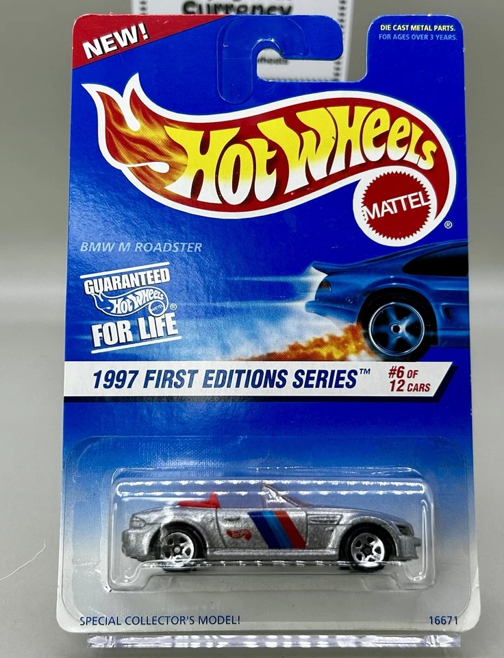 1997 Hot Wheels First Editions BMW Z3 M Roadster Silver Lot of 2 Variations - Image 2 of 4