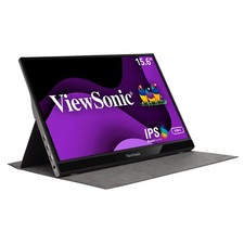 ViewSonic Portable 1080p Monitor VG1655 15.6" USB C with 60W Power and mini