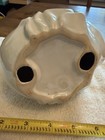 White Ceramic Ruffled Swan Figurine Marked 6 No Chips Or Cracks — photo 7