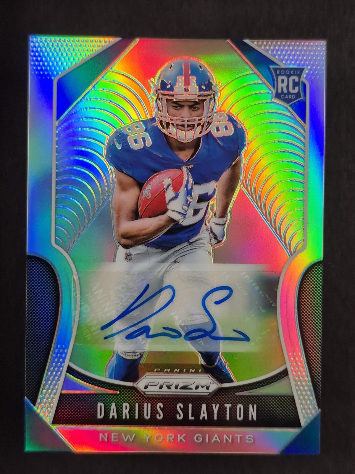 Darius Slayton Panini Prizm #356 Autograph