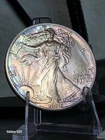 1990 Silver Eagle With.      Purple/Blue Toning