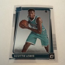 2021-22 Panini Donruss Optic Scottie Lewis Rated Rookie #196 Charlotte RC (Ć)