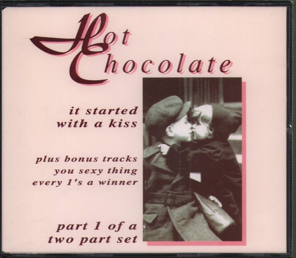 Hot Chocolate It Started With A Kiss CD UK Emi 1993 part 1 CD in Z pack case