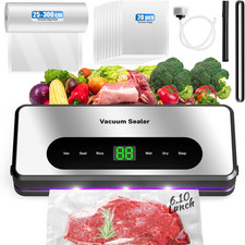 8 in 1 Food Saver Vacuum Sealer Machine, Multi-Function Food Sealer Built-In UV