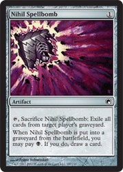Nihil Spellbomb - Scars of Mirrodin #187 Common