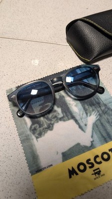 Moscot Lemtosh Sun Col. Link Monochrome Linse Bel Air Blue 49-145-24