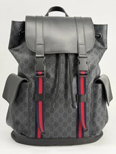 GUCCI GG Supreme 495563 Backpack Rucksack Soft Bag