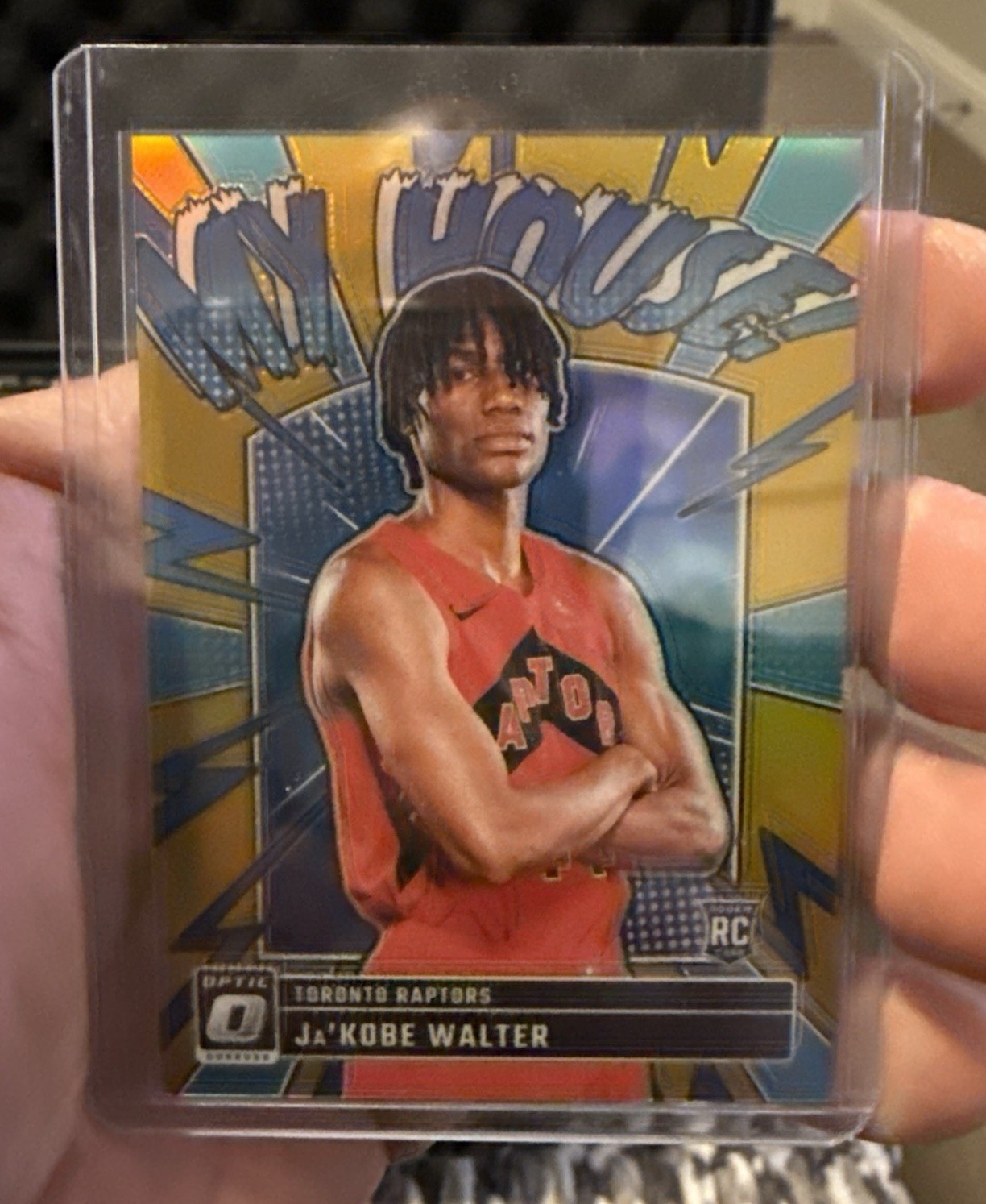 2024-25 Panini Donruss Optic My House Ja'Kobe Walter Gold 1/10