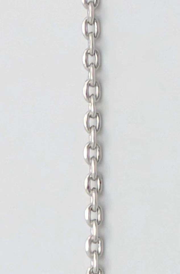 Collar colgante corto Henry enchapado en rodio ajustable Kendra Scott con circonita cúbica blanca Foto 3 de 4