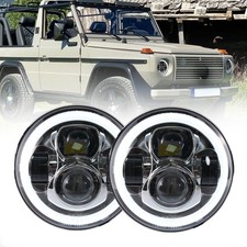 Für G-Klasse 250 GD Wolf W460 W461 E24-Nummer 7 Zoll LED Scheinwerfer 12V 24V