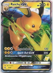 Raichu GX 020/068 Battle Academy Pikachu Stamped Promo