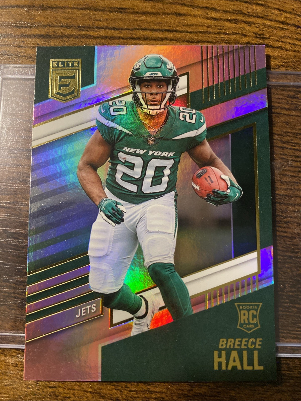 2022 Panini Donruss Elite Breece Hall Rookie Pink #108 (RC)