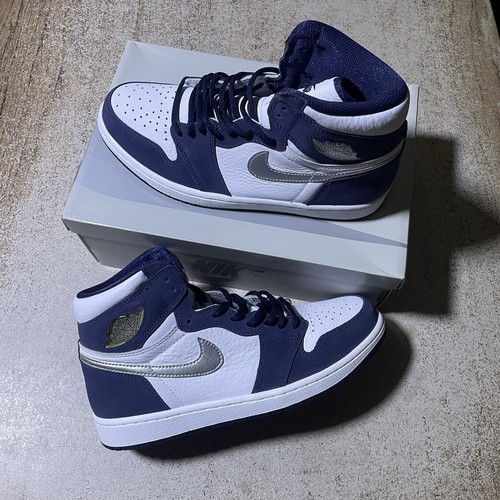 Air Jordan 1 Retro High CO JP Midnight Navy DC1788-100 Mens Size 9.5 NEW IN BOX - 第 1/10 張圖片