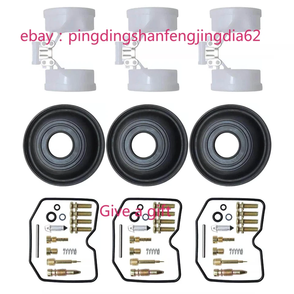 Kit de reparación de carburador 3X para Triumph Adventurer 900 1996-2001 carburador reconstrucción flotador Foto 3 de 3