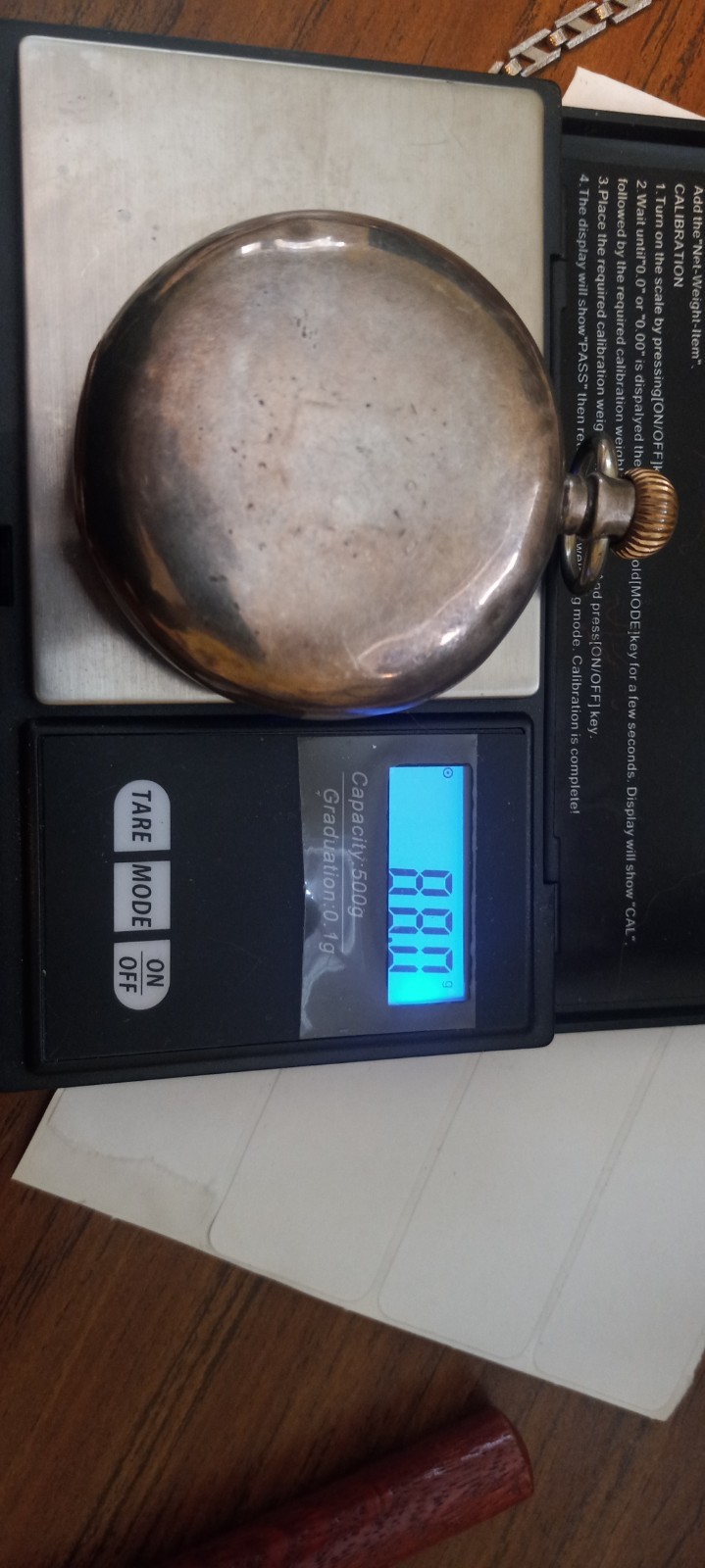 Solid Coin Silver (88grams) Almost 3 Ounces!, Hin… - image 5