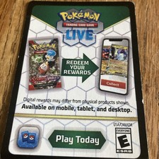 PokemonOnline Code Cards - Unused -  Prize pack series 7 **Codes Messaged Fast**