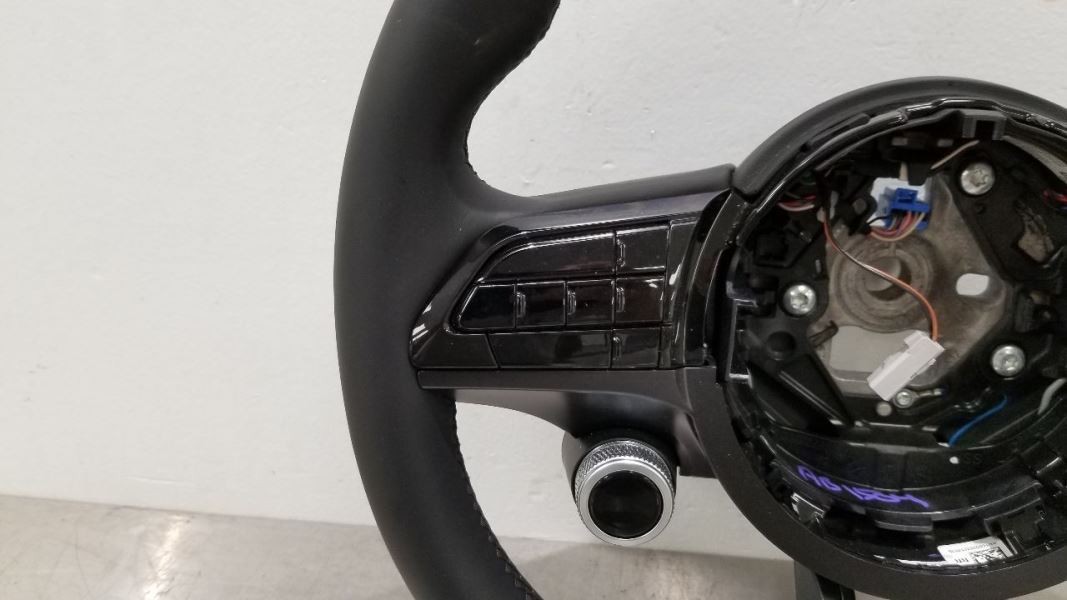 2023 MASERATI GRECALE TROFEO STEERING WHEEL WITH CONTROLS BLACK LEATHER