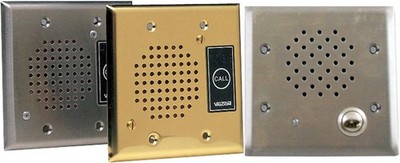 Valcom VIP172LST_13 Flush Mount Steel Plate w/ Call Button