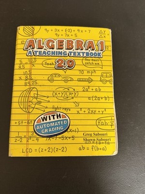 Teaching Textbooks Algebra 1-2.0 CDs With Automated Grading