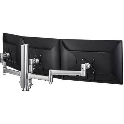 Atdec triple monitor arm desk mount up to 24in VESA 75x75 100x100 AWMS313714FS