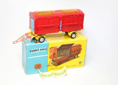 Corgi 1123 Chipperfields Circus Animal Cage In Original Box - Near Mint Lot 2