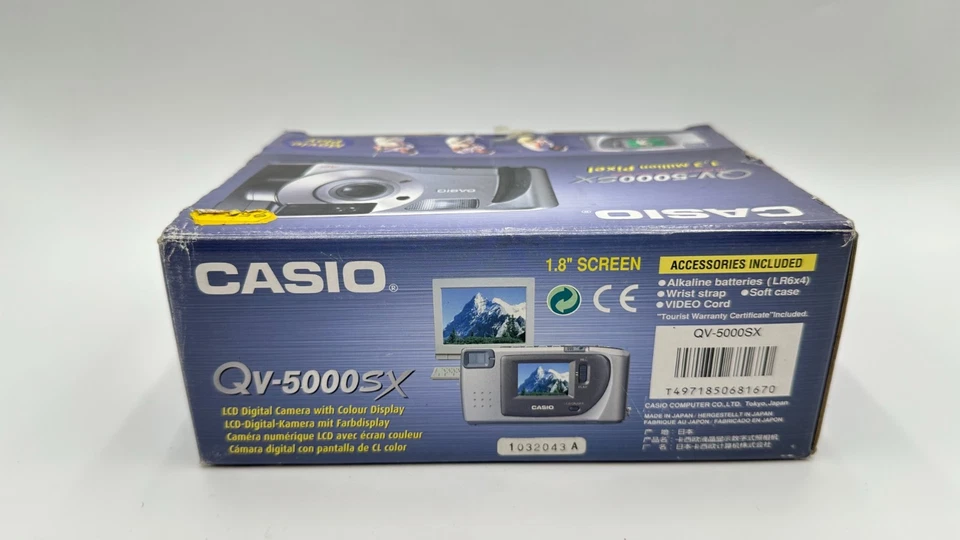 Casio QV-5000SX Digitalkamera - 1,3 MP - OVP - getestet - Bild 3 von 4