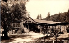 Pythian Home Santa Rosa California Real Photo Postcard Men&rsquo;s Building