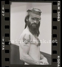vintage original 1976 mr. tramp biker 1 fort worth texas houston photo negative