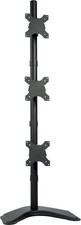 VIVO Triple Vertical LCD Monitor Height Adjustable Desk Mount Stand for Black