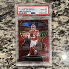 2019 Panini Select - Concourses Patrick Mahomes II #7 Maroon Prizm /149 PSA 10