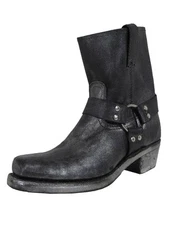 Frye Womens Harness 8R Pull On Metallic Boots