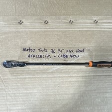 Matco Tools Usa Long Flex Head 14 Drive Ratchet