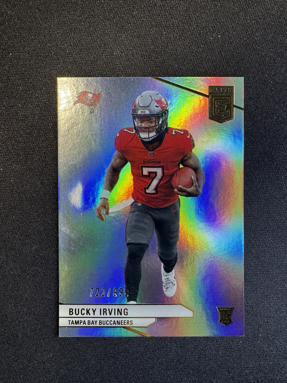 2024 Donruss Elite Bucky Irving RC Silver #159 Buccaneers Rookie #d 722/999 READ