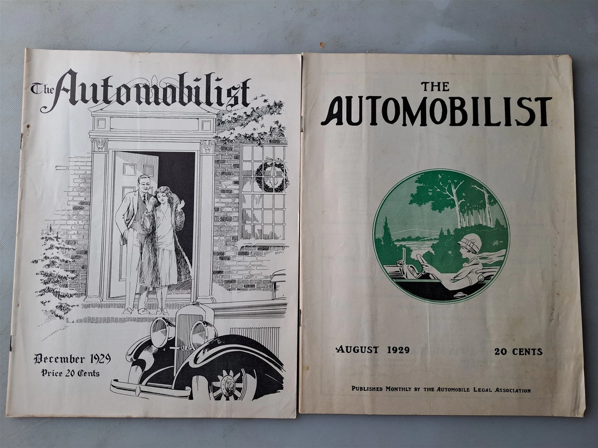 Automobile Magazines 1900-1939 for sale - eBay