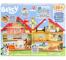 Bluey Ultimate Lights & Sounds Play House Playset Kids Toy Xmas Gift