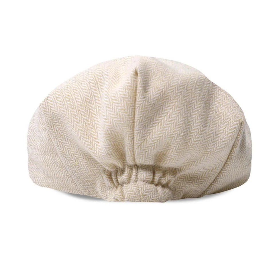 Bebé Niño Sombrero Gorra Plana De Colección Newsboy Sombreros de Conductor Infantil Niña Tweed Cabbie Boina Foto 4 de 4
