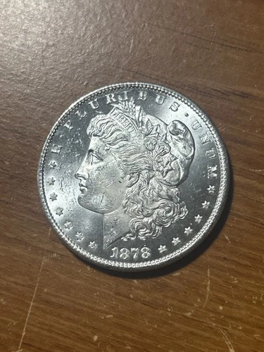 1878 S MORGAN PROOF LIKE! GEM BU+++++UNREAL PIECE! WOW PL+++RARE