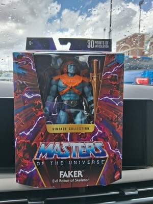 Masters of the Universe Masterverse Vintage Collection Action Figure & FAKER 