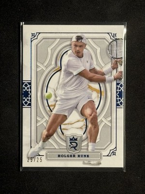 2024 Topps Royalty Tennis HOLGER RUNE Blue #'d 25 /25