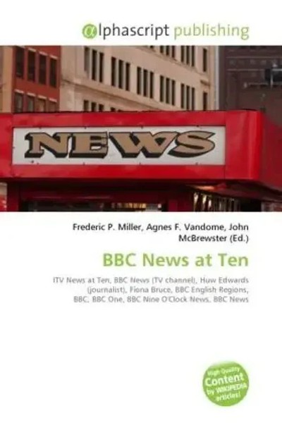 Frederic P. Miller (U. A.) | BBC News At Ten | Taschenbuch | Englisch (2026)-image
