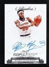 2018-19 Panini Flawless Rookie Auto 25/25 Mitchell Robinson #RA-MRB Auto 3d3